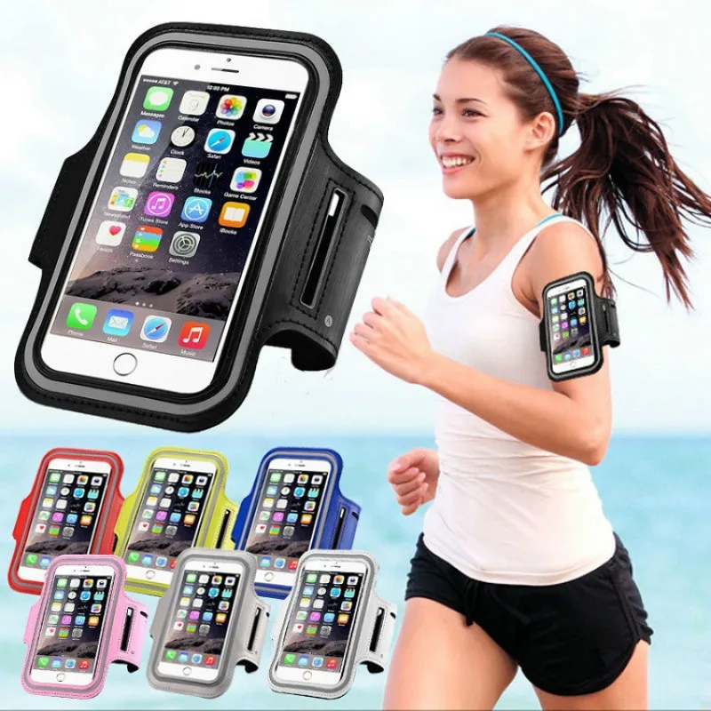 Running Gear Phone Holder - Sports Running Phone Armband Case Touch
