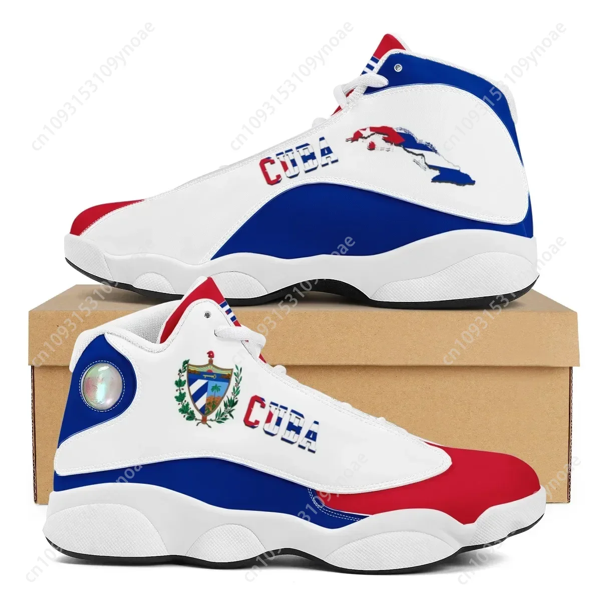 Running Z - CUBA Flag Print Cool Men Basketball