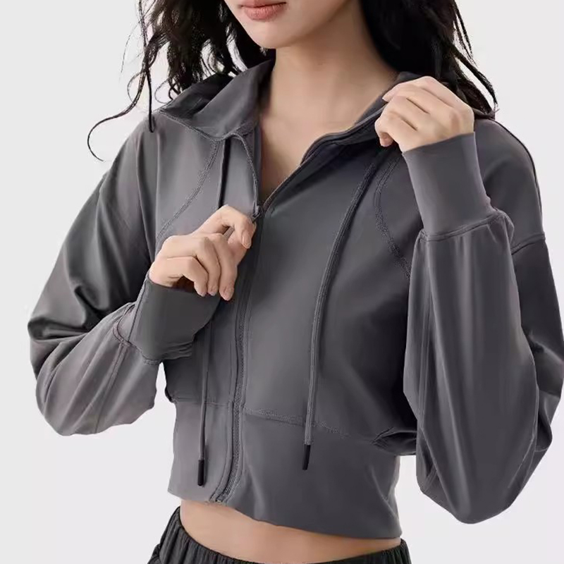 Women's Bat Hooded Casual Yoga - Winter Running Gear Jacket review and price