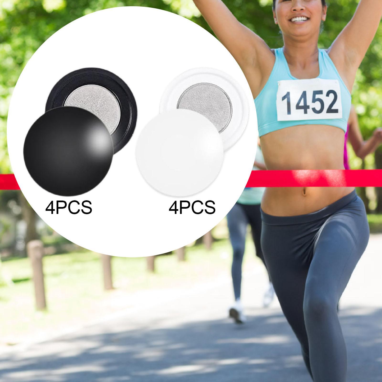 4 Pair Magnetic Race Bib Clips - Running Gear Competition review and price