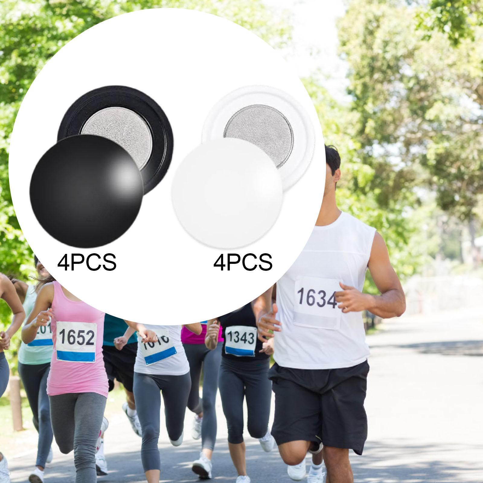 4 Pair Magnetic Race Bib Clips - Running Gear Competition review and price