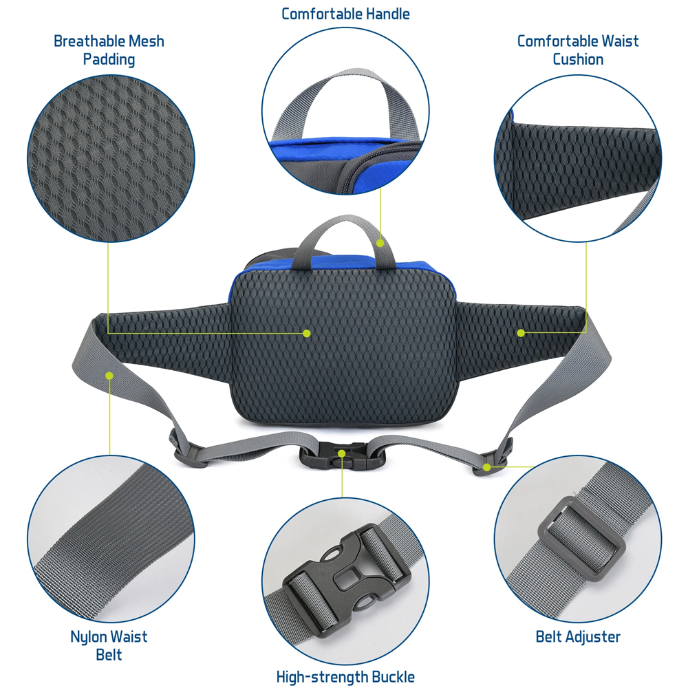 1PCSFanny Pack Waist Bag - Uni - Running Gear Storage review and price