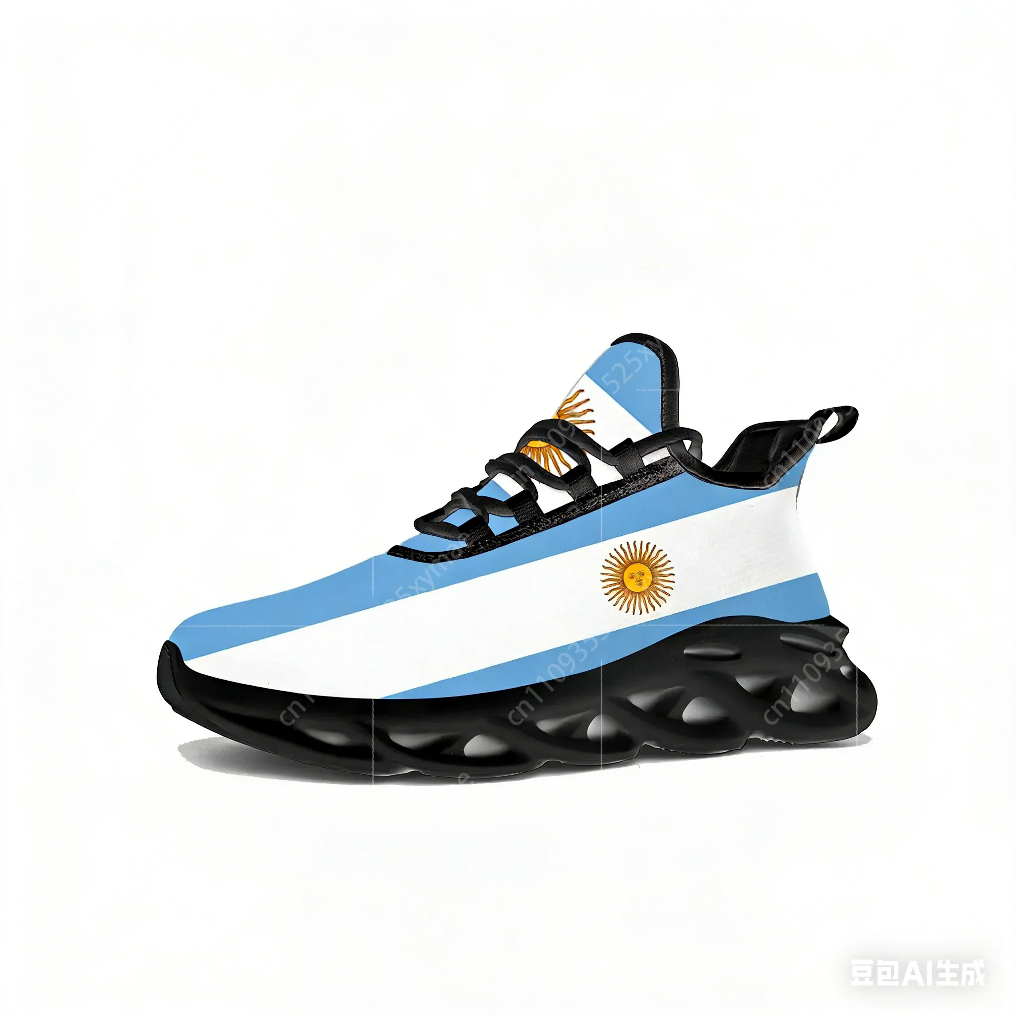 Argentine Flag Flats Sneakers  - Running Z review and price