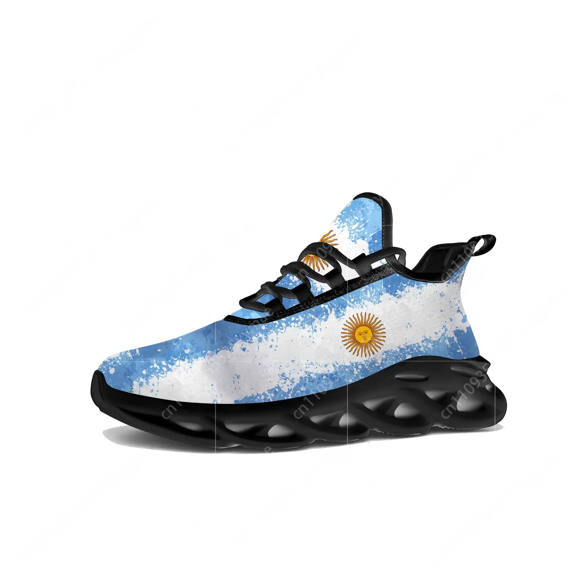 Argentine Flag Flats Sneakers  - Running Z review and price