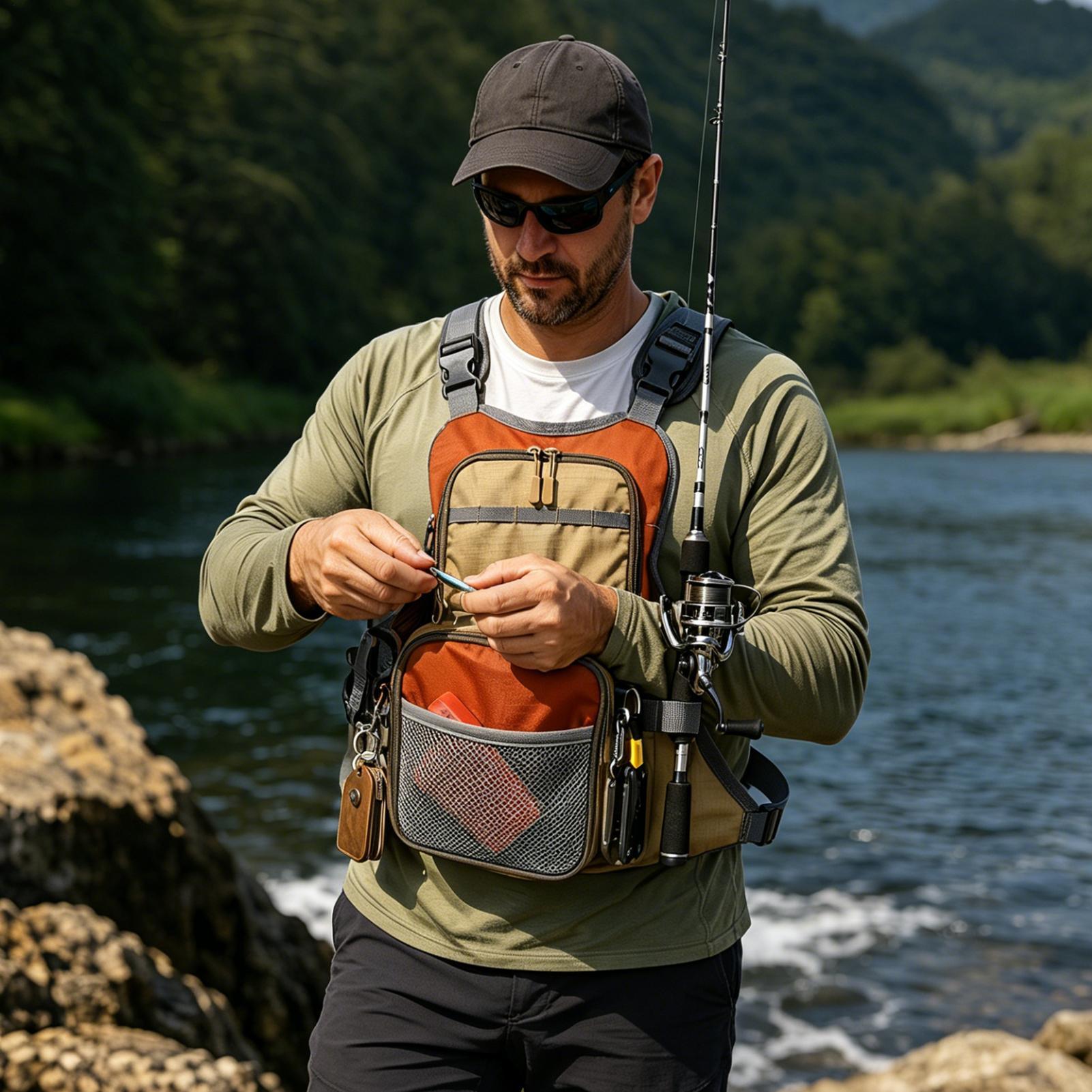 Waterproof Durable Fishing Che - Running Gear Storage review and price