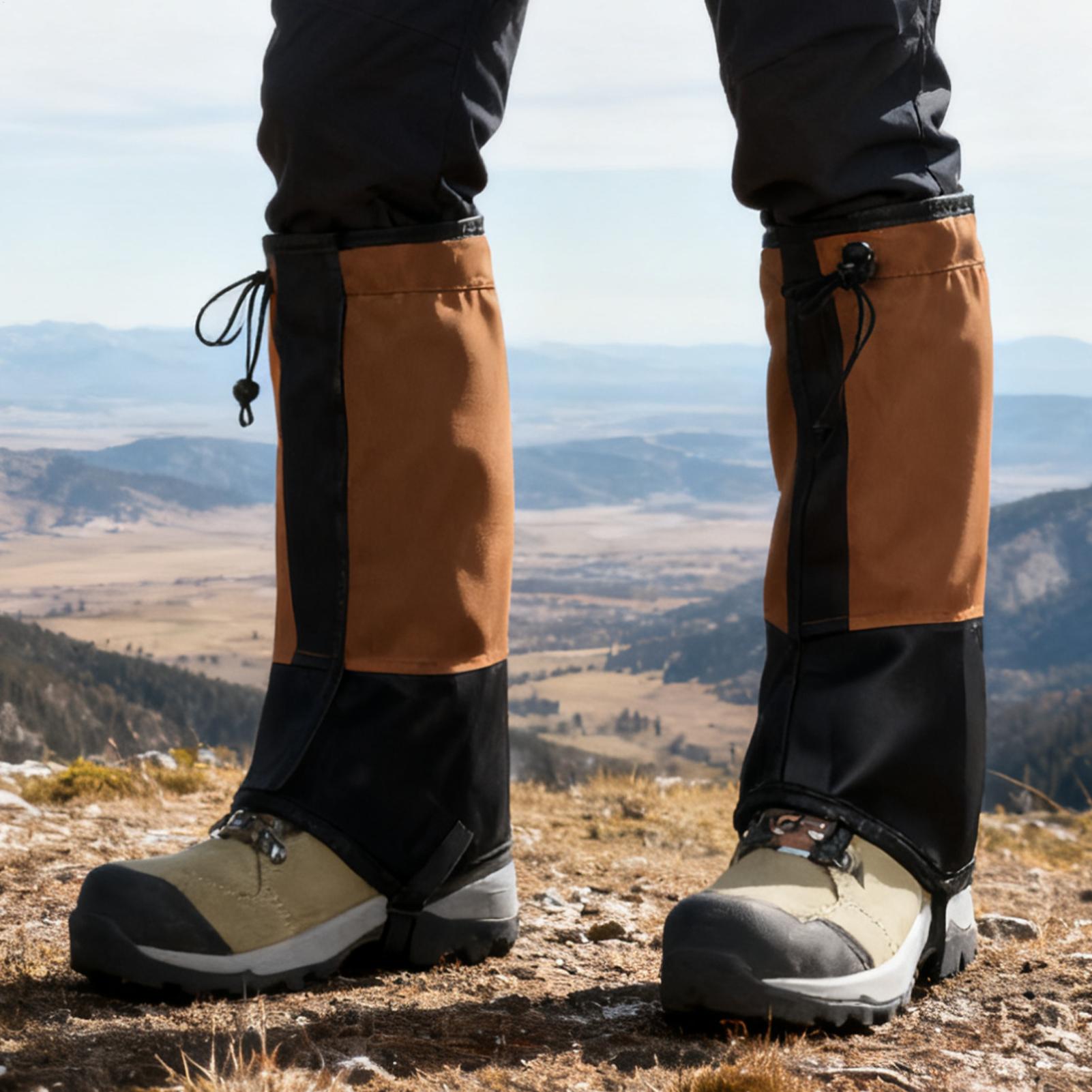 Waterproof Leg Gaiters for Hik - Running Gear In Rain review and price