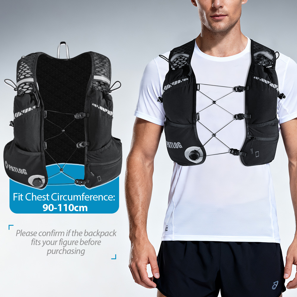8L Breathable Hydration Vest P - Running Gear Storage review and price