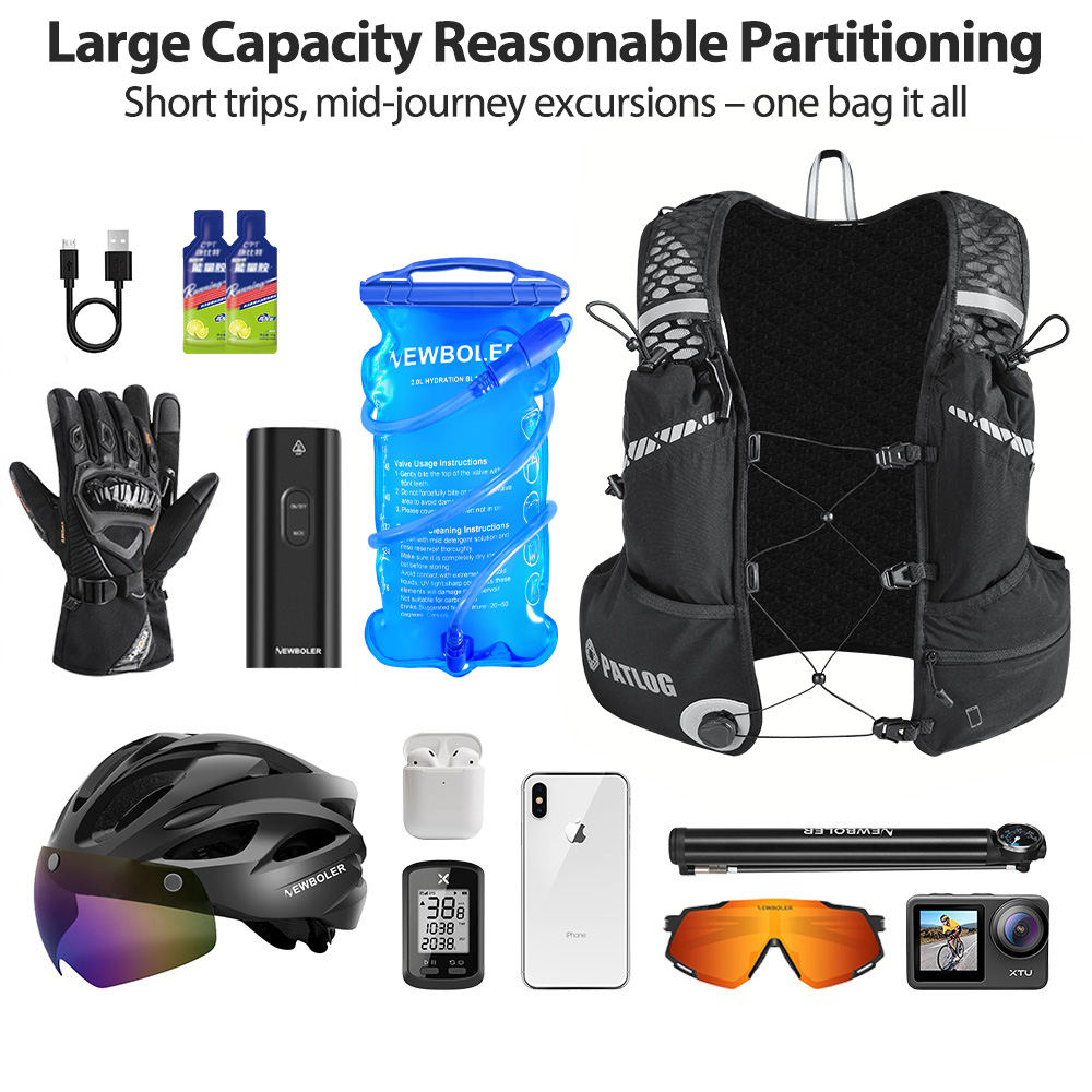 8L Breathable Hydration Vest P - Running Gear Storage review and price