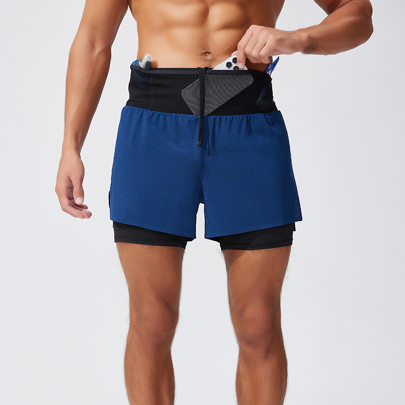 Men's 2-in-1 Sports Shorts Dua - Trail Running Gaiter review and price