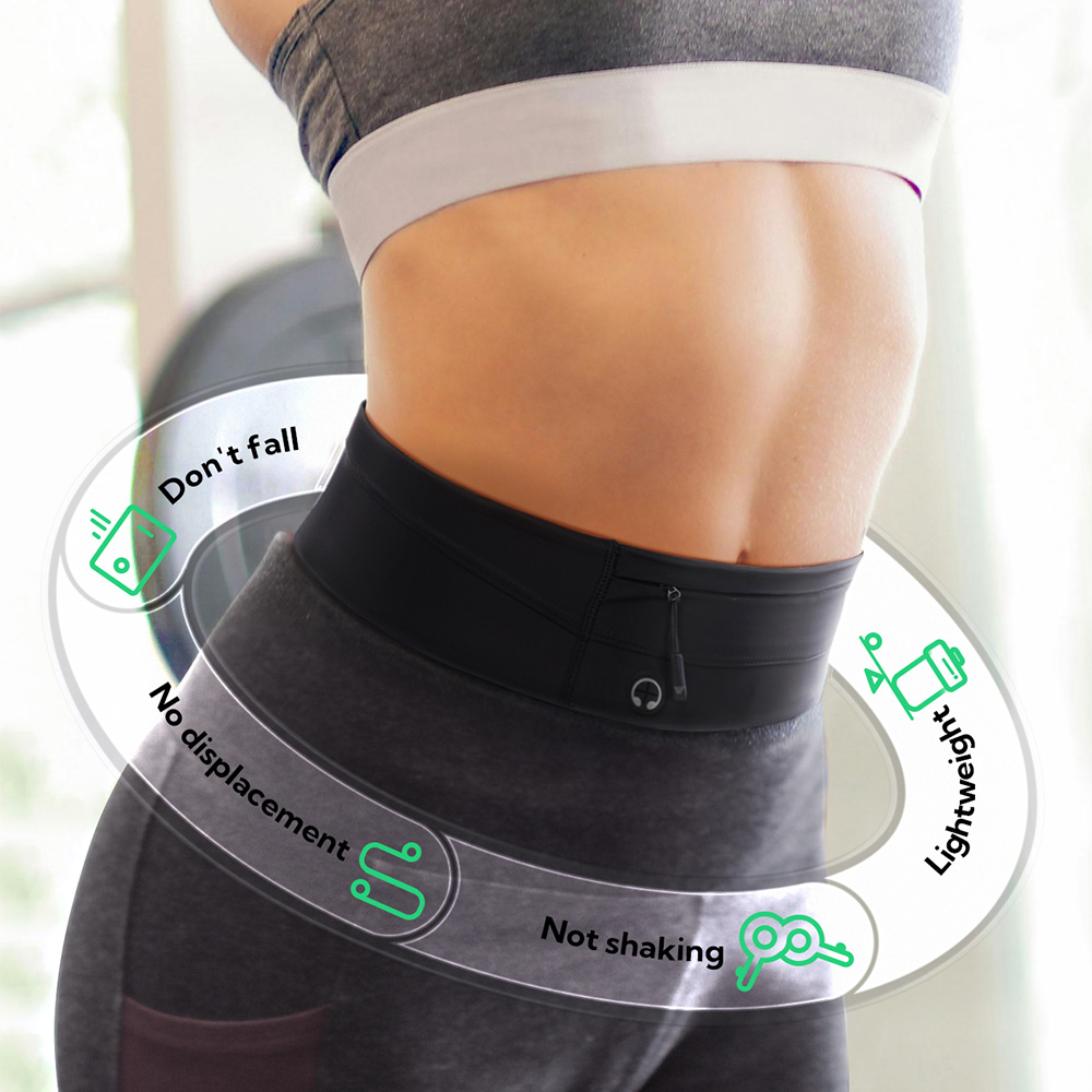 WATERFLY Running Belt Fanny Pa - Running Belt Waist review and price