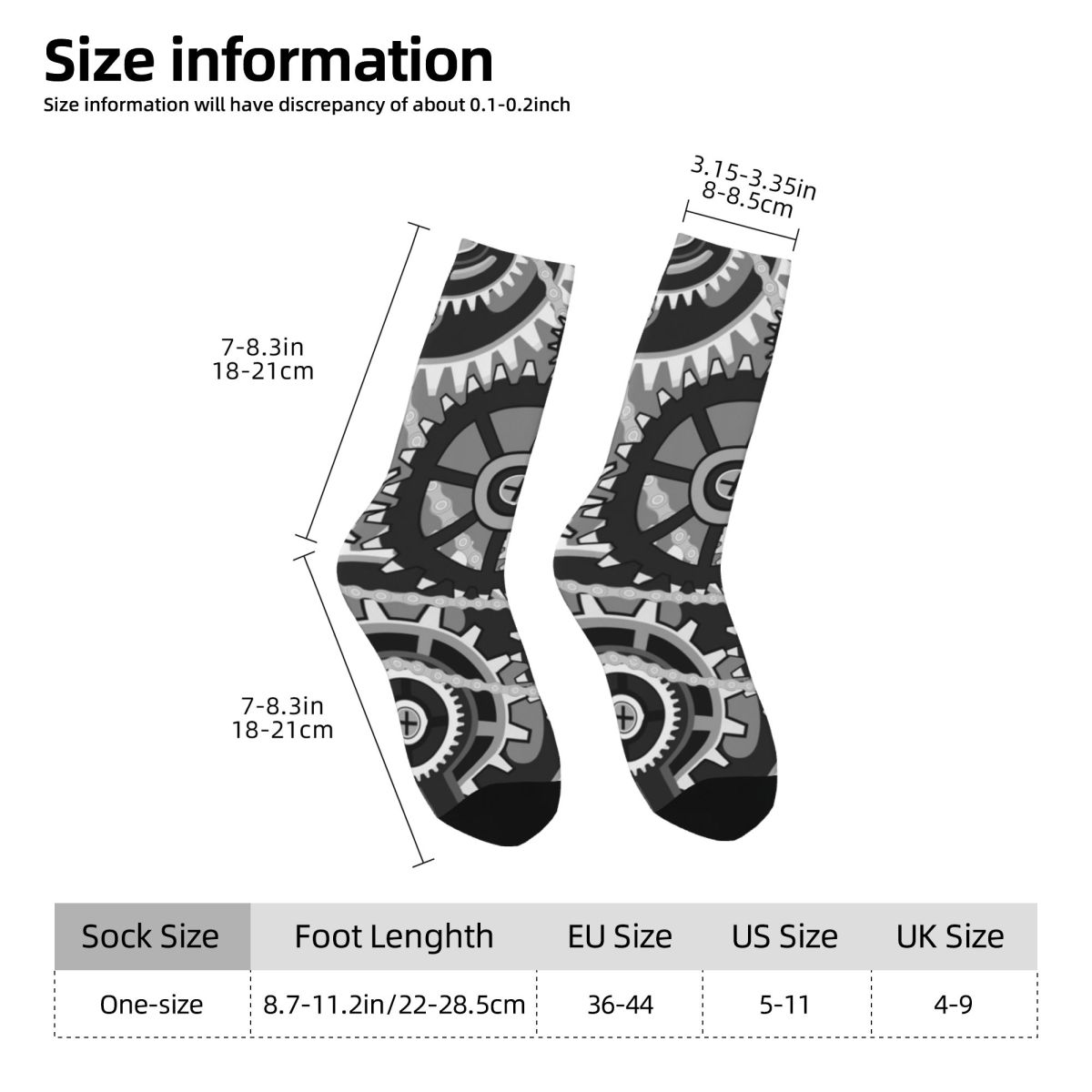 Gears Vintage Wheels Stockings - Running Gear Gifts For Men review and price